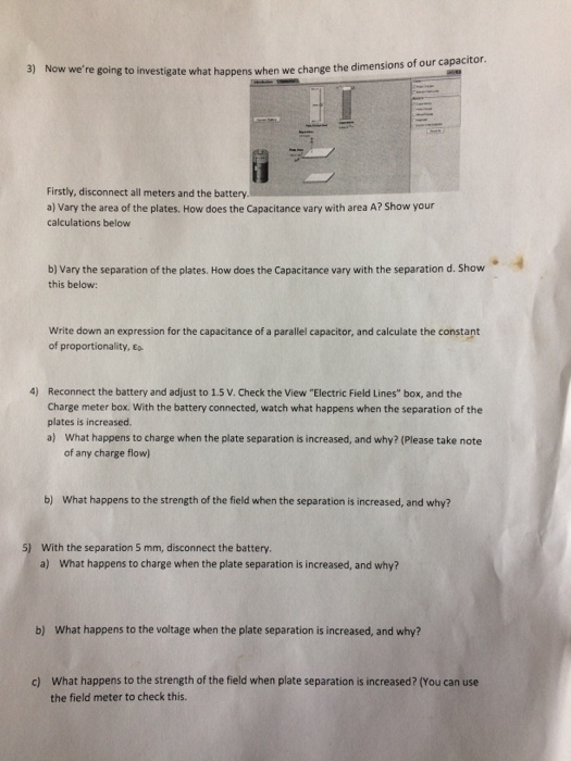 Solved Phys 1112 Lab 4 Capacitors Cgtc Note Please Inc