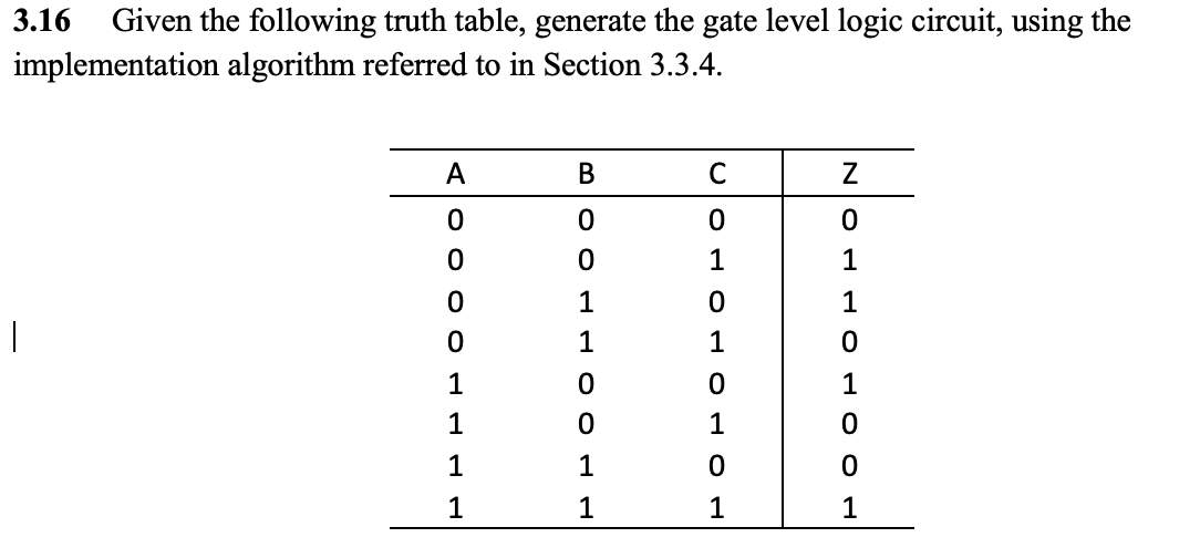 logic gate generator from truth table - Wiring Diagram