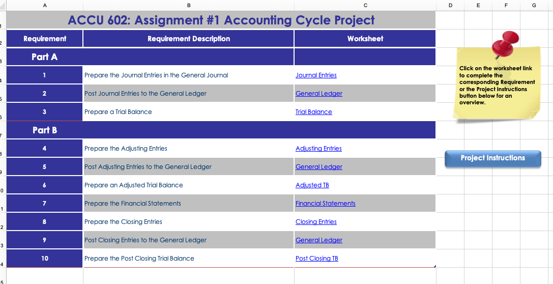 You will receive your score and answers at the end. Solved B S D E F G Accu 602 Assignment 1 Accounting Cycle Chegg Com