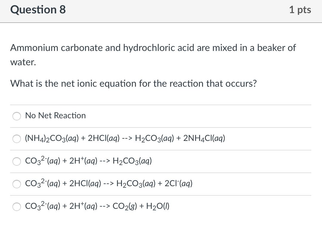  Ionic Equations Write Full Formula Total Ionic Chegg Aluminium nitrate plus aqueous ammonia plus hydrochloric acid.