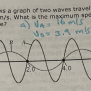 Solved The Correct Answers Are Wave A Particle Velocity = 16 | Chegg.com