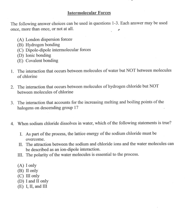 Gizmo Chem Misc Gizmo Student Exploration Polarity And Intermolecular Forces In 2021 Intermolecular Force Covalent Bonding Student To play this quiz please finish.