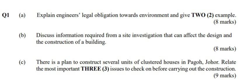 Business discharge military obligation release. Solved Q1 A Explain Engineers Legal Obligation Towards Chegg Com
