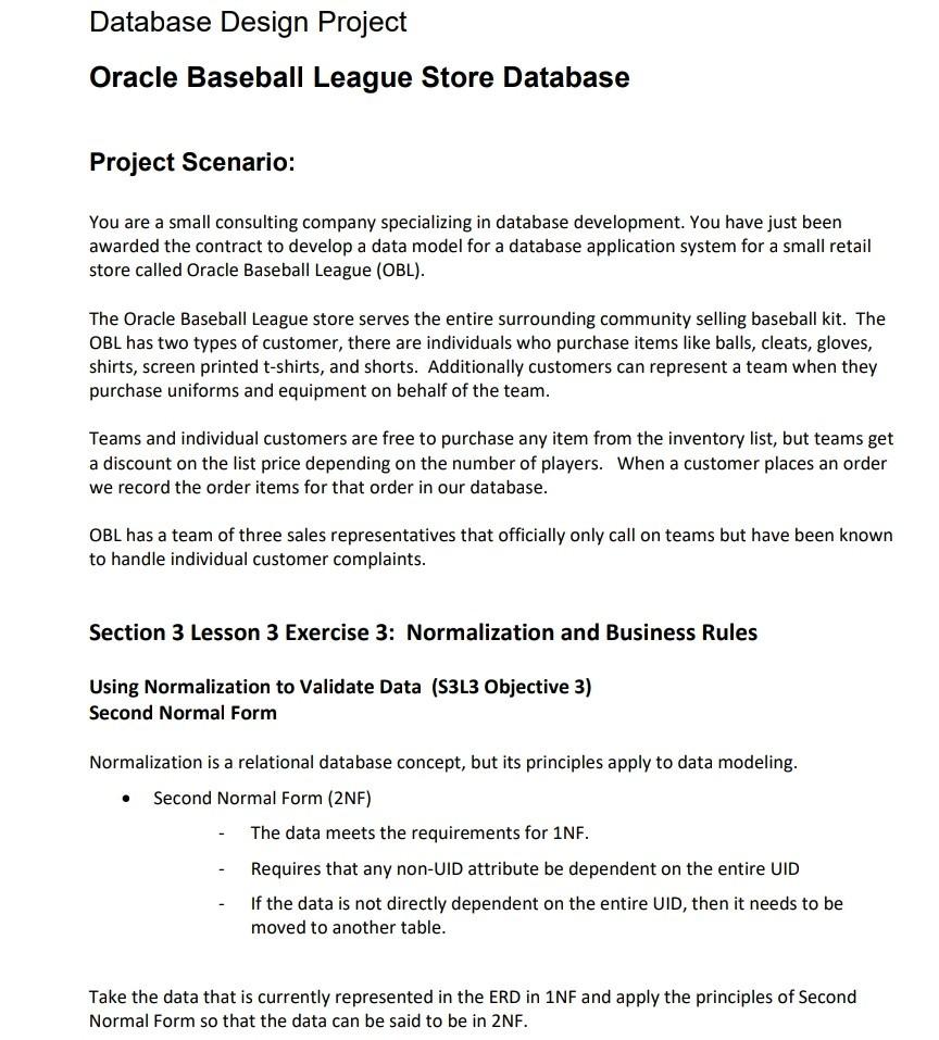 We did not find results for: Database Design Project Oracle Baseball League Store Chegg Com
