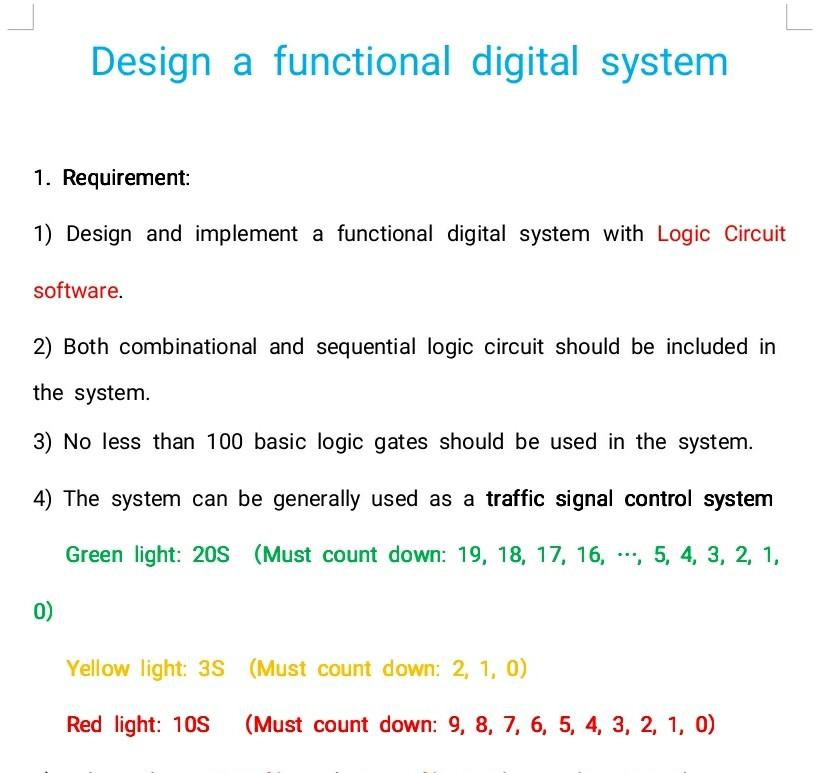 Digital Logic Circuit Design Software - Circuit Diagram