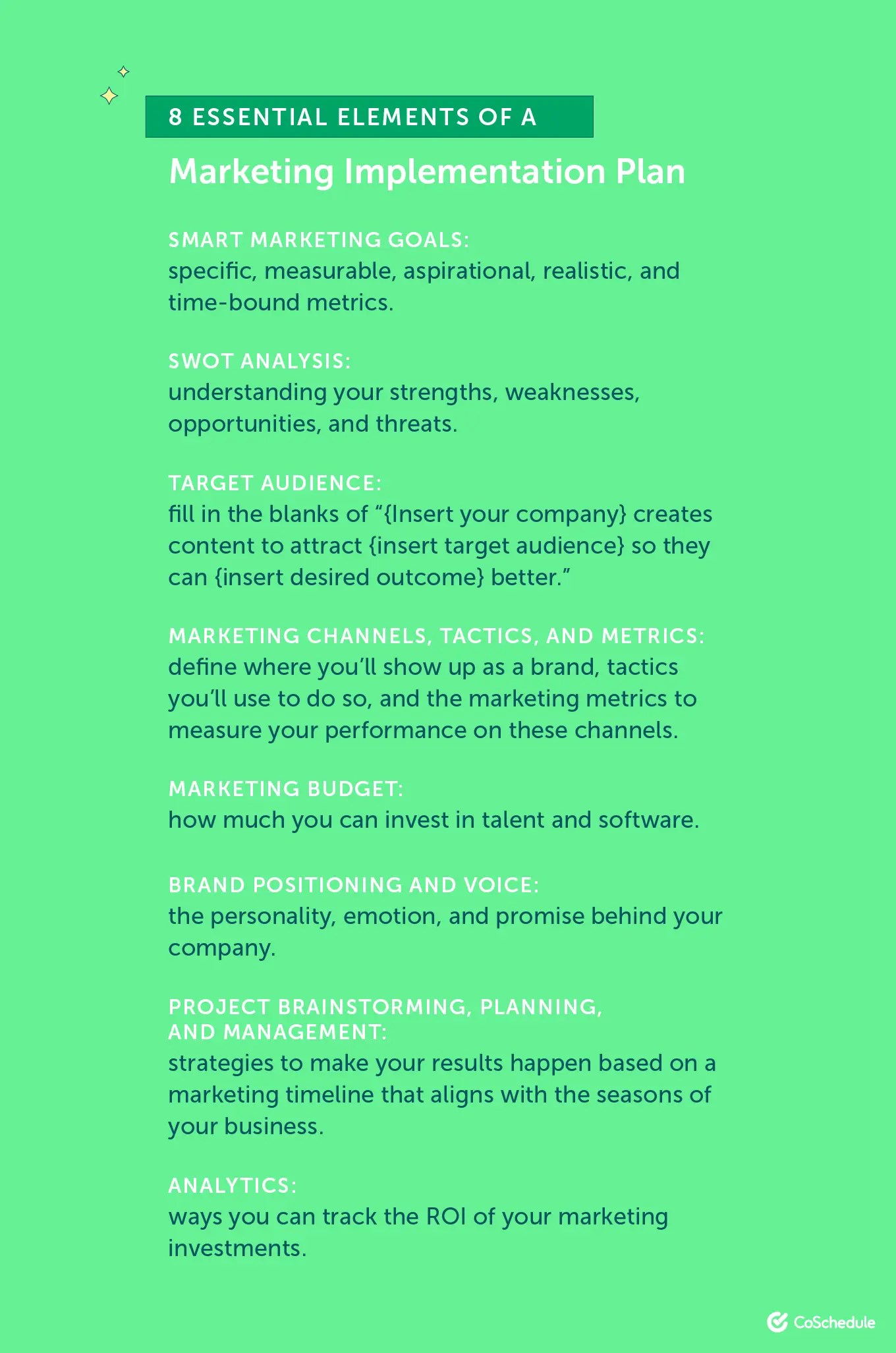 Marketing Implementation Put Your Strategy Into Practice Template