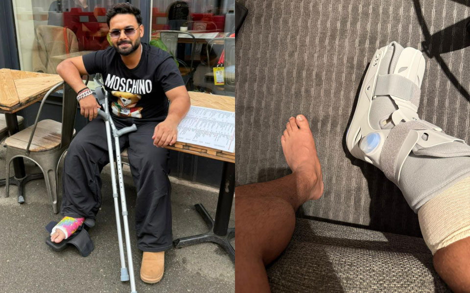 Wounded RishabH Pant returns to India for rehabilitation