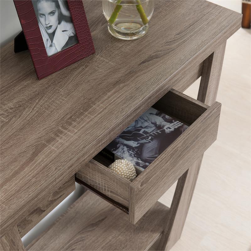 Furniture Of America Quaint Modern Wood Console Table In Light Oak Idi 151109
