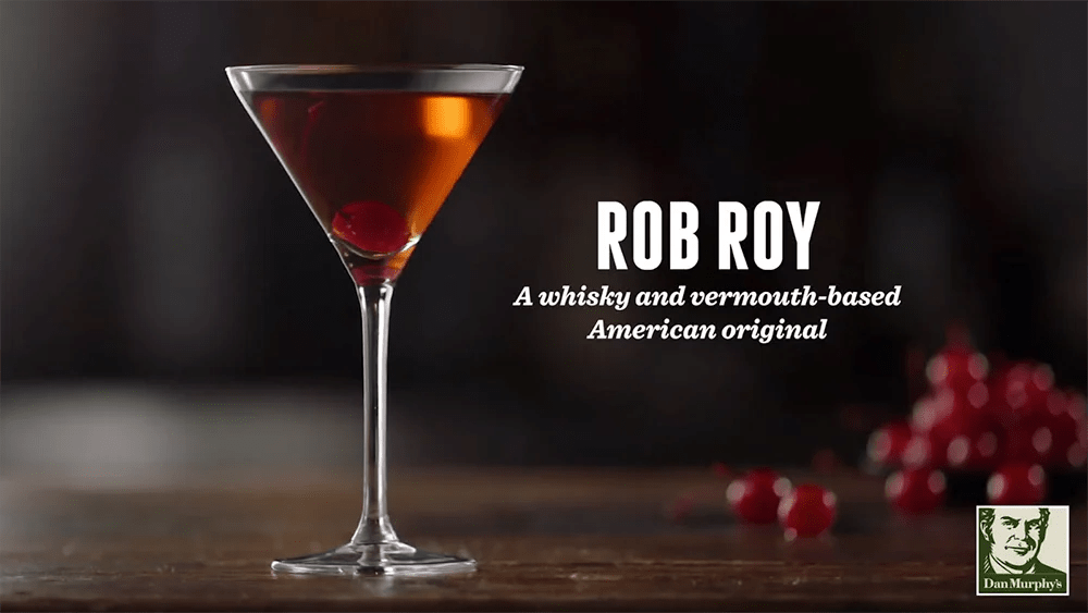 Ingredients · 2 ounces (60ml) blended scotch whisky · 1 ounce (30ml) sweet vermouth · 2 dashes angostura bitters · garnish: Best Rob Roy Whisky Cocktail Recipe With Ingredients Dan Murphy S