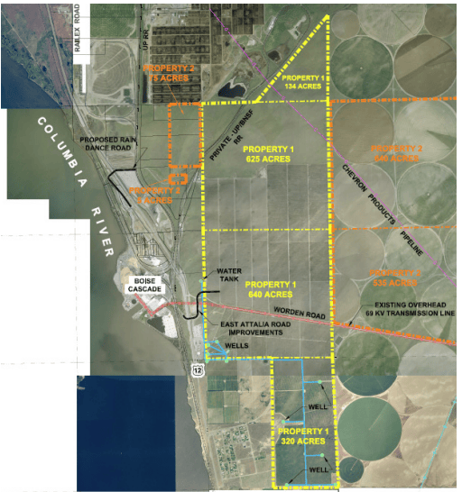 4 8bn Data Center Campus Proposed In Walla Walla Washington DCD Port Of Walla 