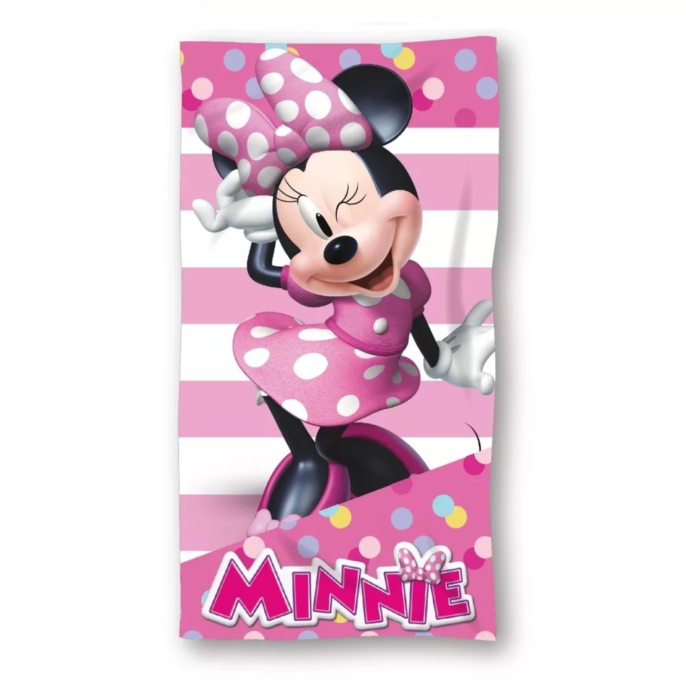 Disney Minnie Mouse strandlaken Chic Style sneldrogend 70 x 140 cm - polyester