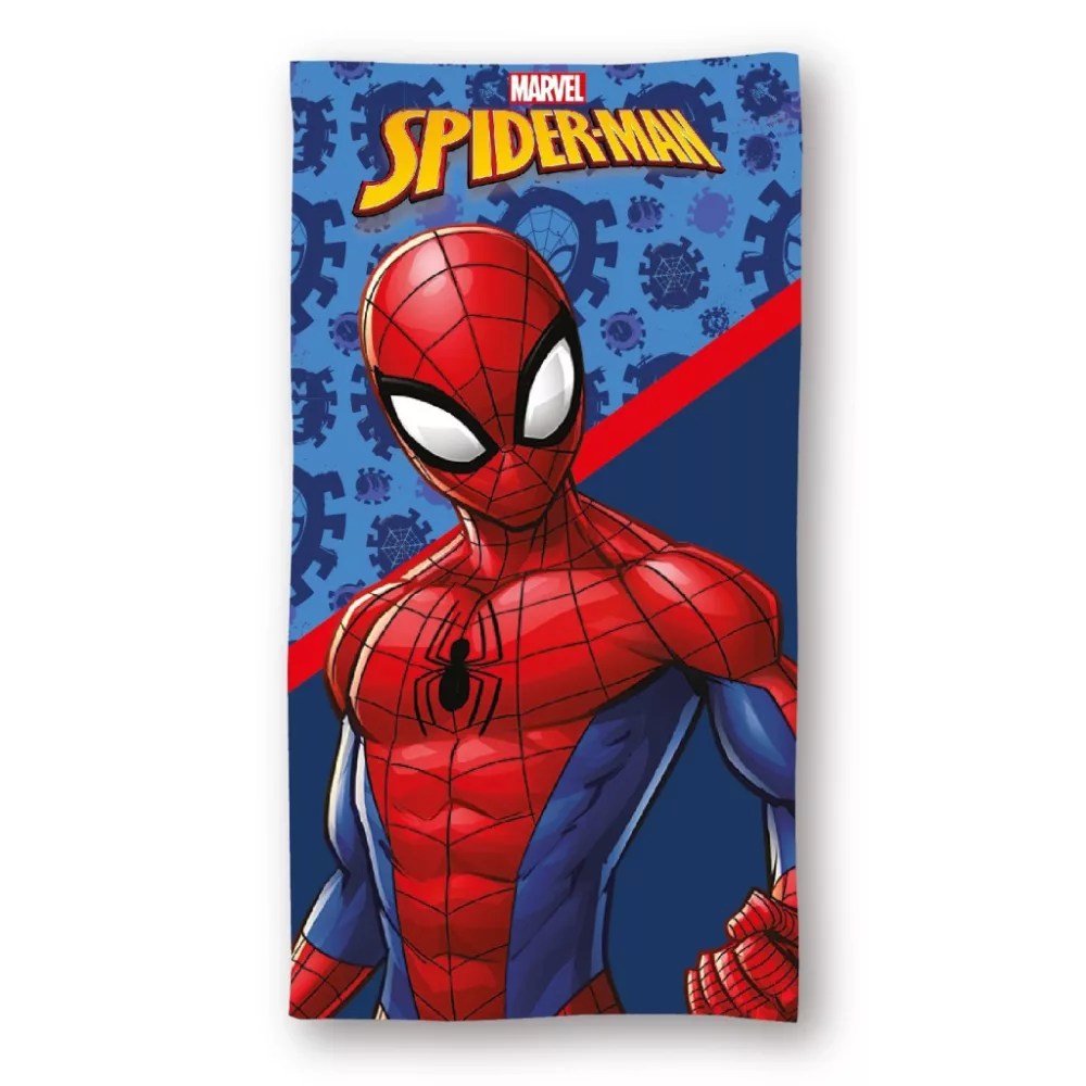 Spiderman strandlaken Legendary Hero sneldrogend 70 x 140 cm - polyester