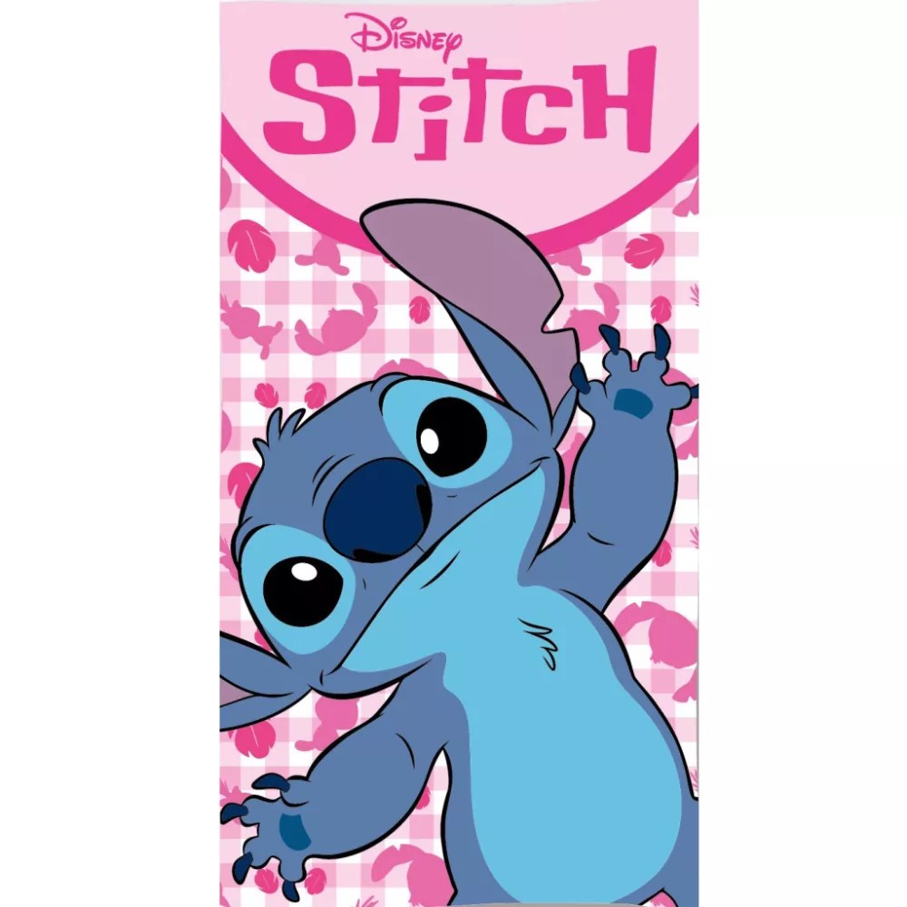 Spiderman strandlaken Pink Fun Star Dog sneldrogend 70 x 140 cm - polyester