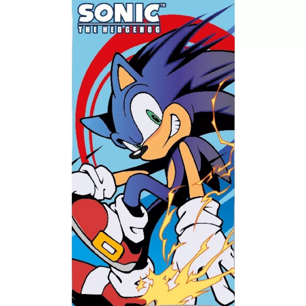 Sonic strandlaken Electric Speed Fa sneldrogend 70 x 140 cm - polyester