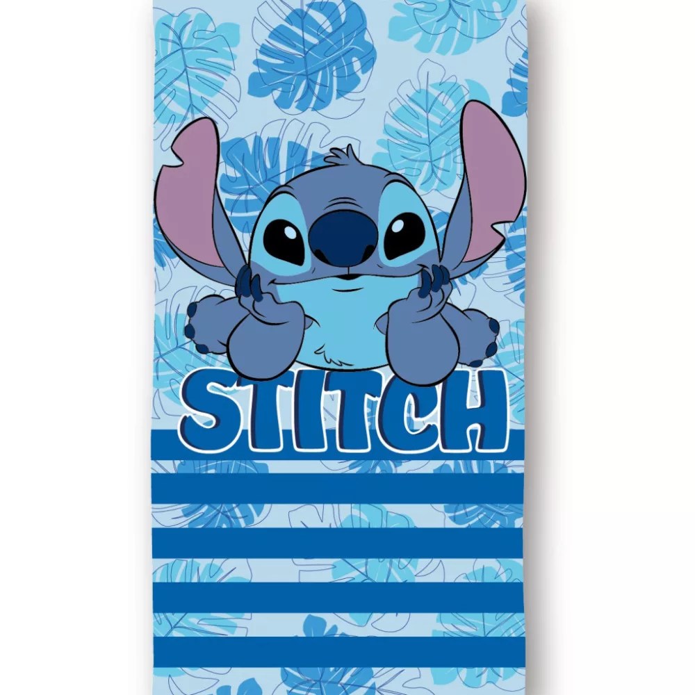 Lilo en Stitch strandlaken Cool Breeze sneldrogend 70 x 140 cm - polyester