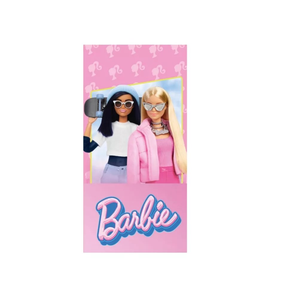 Barbie strandlaken Street Style Jav sneldrogend 70 x 140 cm - polyester