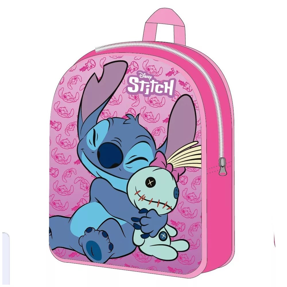 Lilo en Stitch rugtas Scrump 30 x 26 x 10 cm Pink