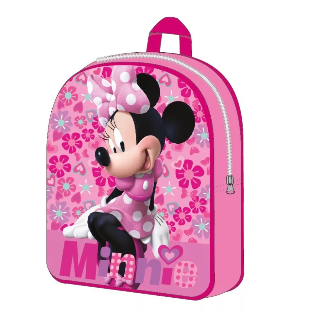Disney Minnie Mouse rugtas Flowers 30 x 26 x 10 cm Pink (FML360360)