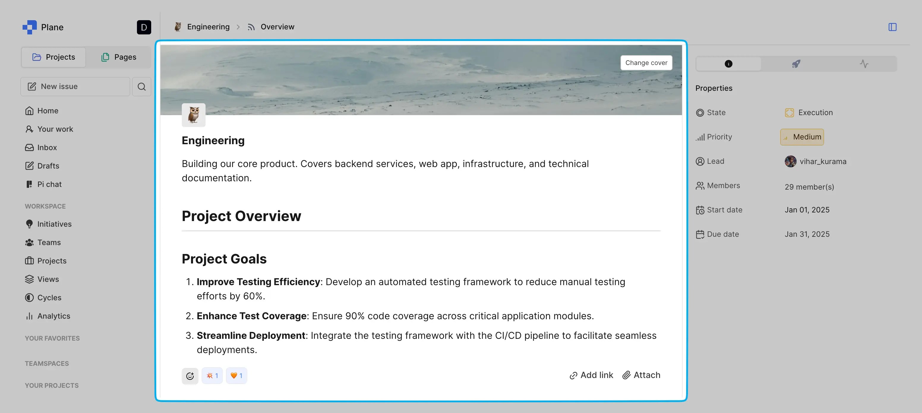 Project Overview Plane - Premium Gradient Picture Gallery - Mobile