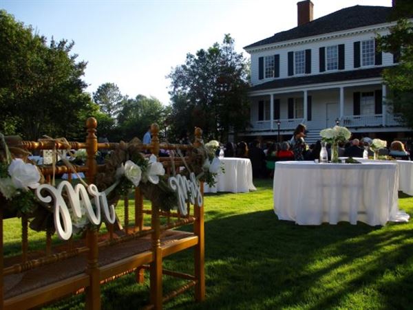 Wedding venues in camden, sc