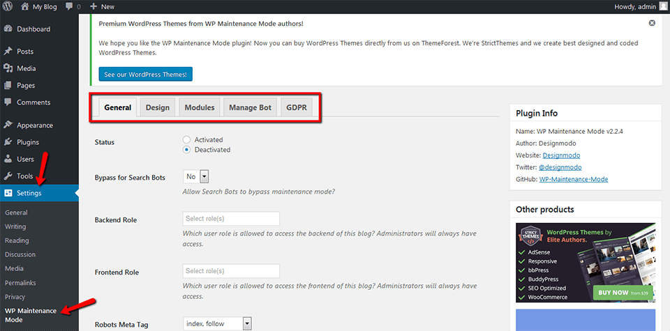 Get 27 maintenance mode wordpress plugins on codecanyon. WordPress Maintenance Mode • How to Enable it (4 Different Methods) - FastComet