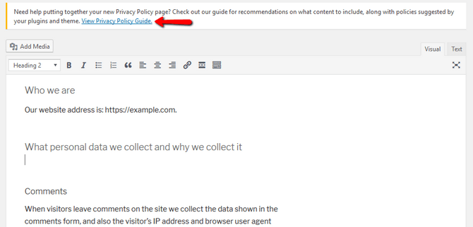 To access the privacy settings for the page, look for the visibility under the . Manage WordPress Settings • General Start Guide - FastComet