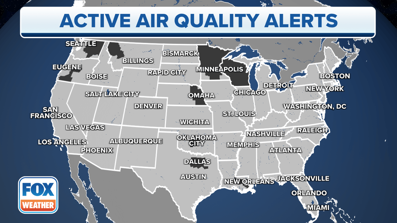 Us Aqi Map Air Quality Index Scale And Color Legend JRYE Digital.