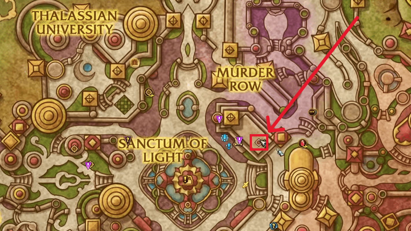 Silvermoon City Mage Portal Trainer Location In WoW Midnight Games Fuze 01