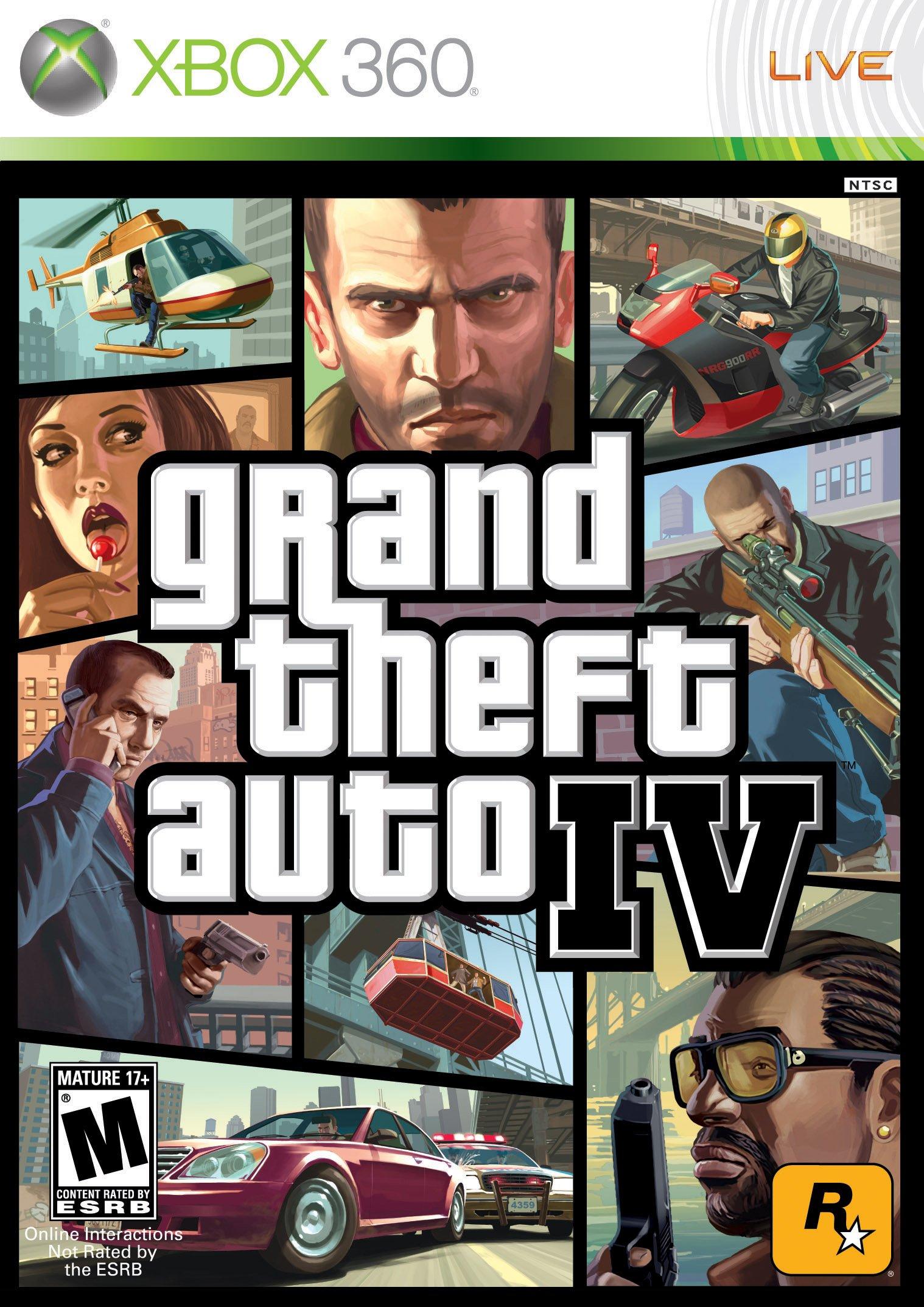 Xbox 360 Arcade Gta V Grand Theft Auto IV Xbox 360