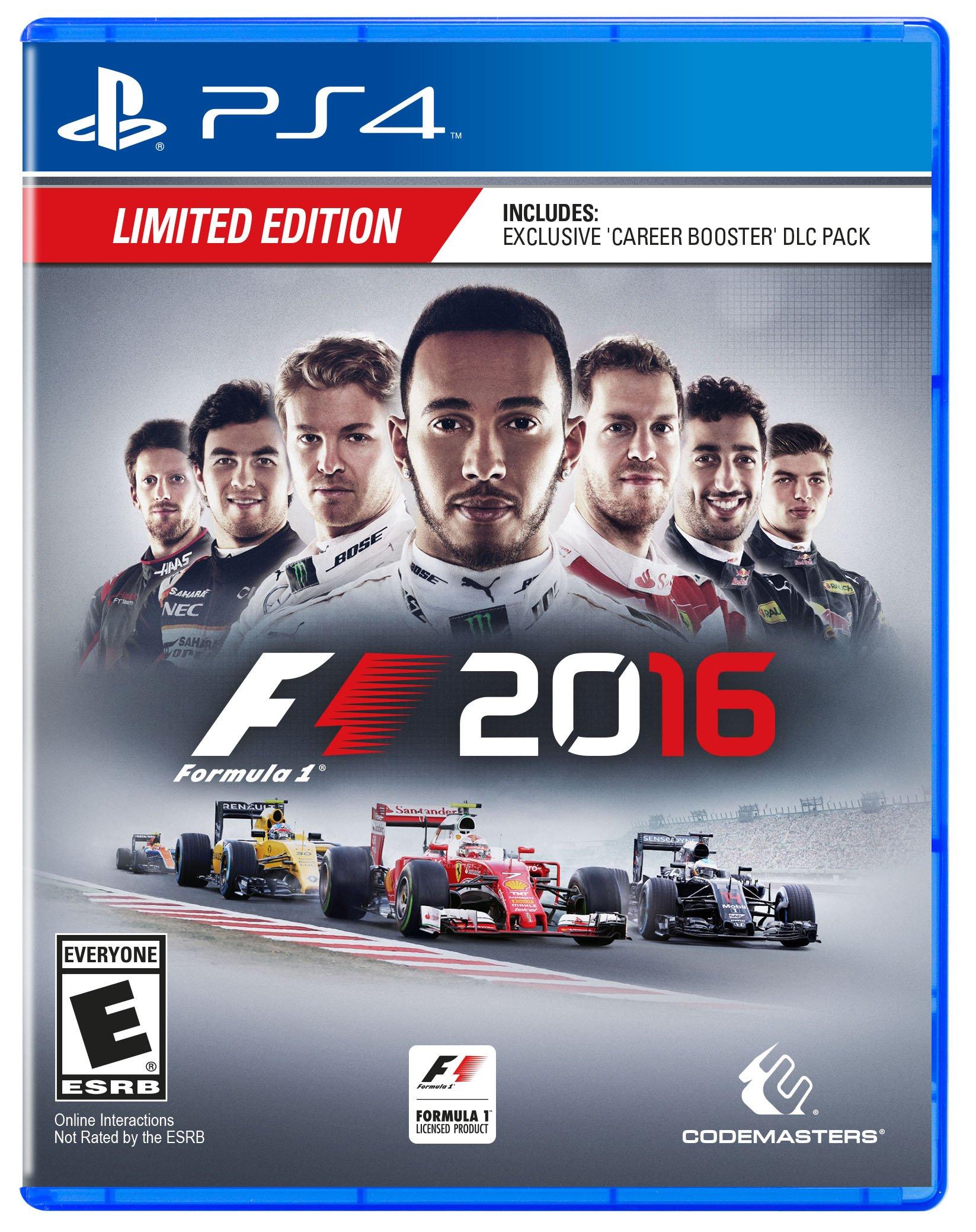 Formula 1 2016 Playstation 4 Gamestop
