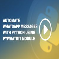 How To Automate Whatsapp Message Using Python Pywhatkit Pythonslearning - Nature Wallpaper Collection - High Resolution Quality