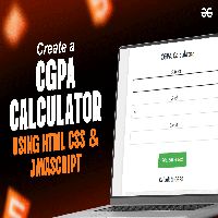 Cgpa Calculator Using Html Css Javascript Geeksforgeeks - Dark Photos - Gorgeous Desktop Collection