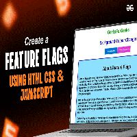 Create Feature Flags Using Html Css Javascript Geeksforgeeks - 4K Mountain Designs for Desktop