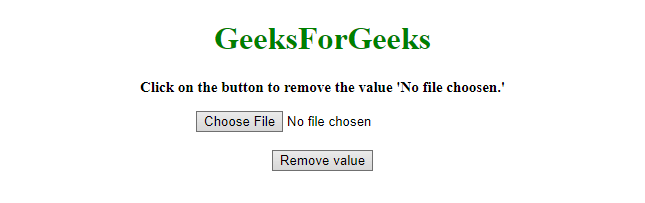 How Can I Remove The No File Chosen Tooltip From A File Input In 
