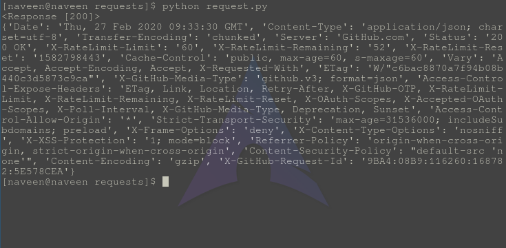 Response Methods - Python requests - GeeksforGeeks (5) Response Methods - Python requests - GeeksforGeeks (5)