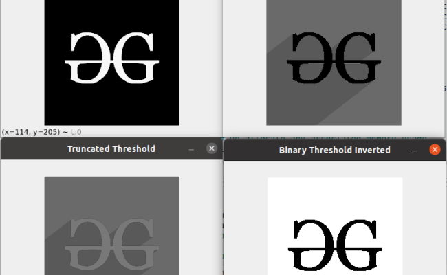 Simple Thresholding Computer Vision Python Opencv