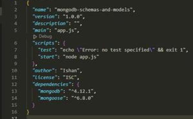 Mongoose Schemas Creating A Model - GeeksforGeeks