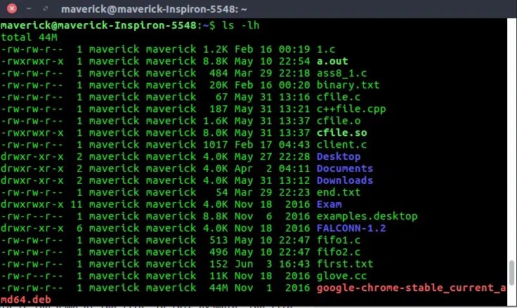 ls Command in Linux - GeeksforGeeks (4) ls Command in Linux - GeeksforGeeks (4)