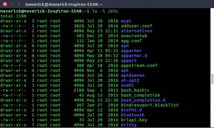 ls Command in Linux - GeeksforGeeks (5) ls Command in Linux - GeeksforGeeks (5)