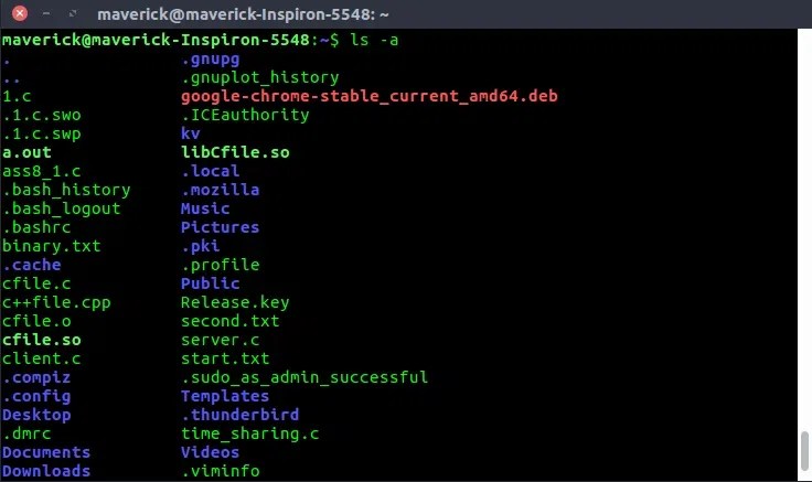 ls Command in Linux - GeeksforGeeks (9) ls Command in Linux - GeeksforGeeks (9)