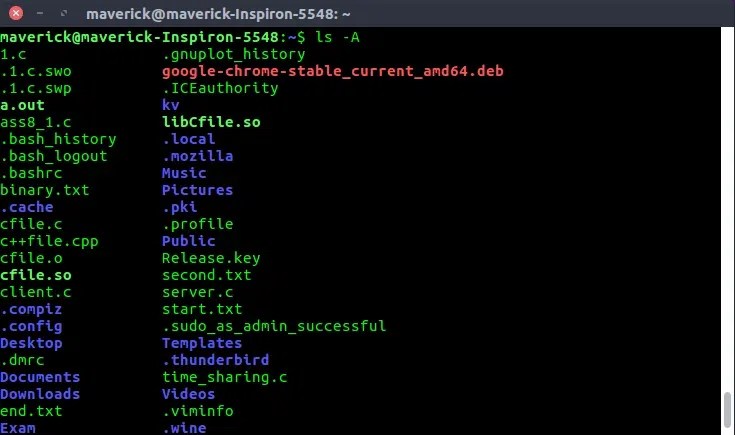 ls Command in Linux - GeeksforGeeks (10) ls Command in Linux - GeeksforGeeks (10)
