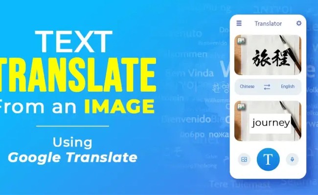 How To Translate Text From An Image Using Google Translate - GeeksforGeeks