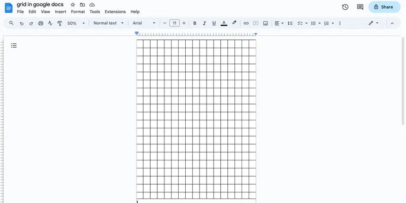 How To Make A Grid In Google Docs - GeeksforGeeks (17) How To Make A Grid In Google Docs - GeeksforGeeks (17)