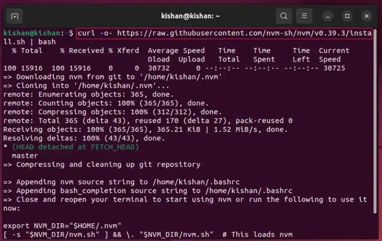 How to Install Node.js and npm on Ubuntu? - GeeksforGeeks (6) How to Install Node.js and npm on Ubuntu? - GeeksforGeeks (6)