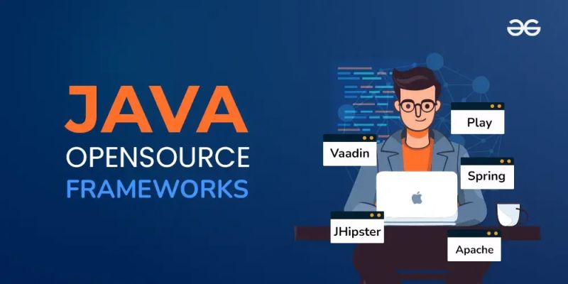 Most Popular Open Source Java Frameworks And Tools - Dark Design Collection - 8K Quality