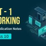 Class 10 Computer Application Unit 1 Notes - Networking - GeeksforGeeks