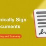 How To Electronically Sign PDF Documents Without Printing And Scanning? - GeeksforGeeks