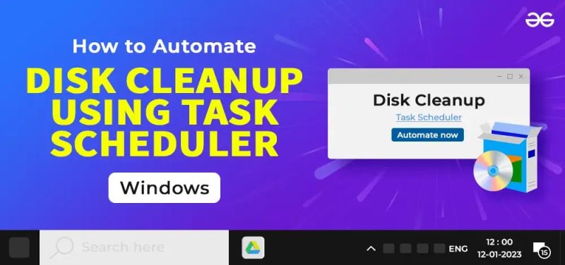 Automate Disk Cleanup With Task Scheduler - Stunning Light Texture - Desktop