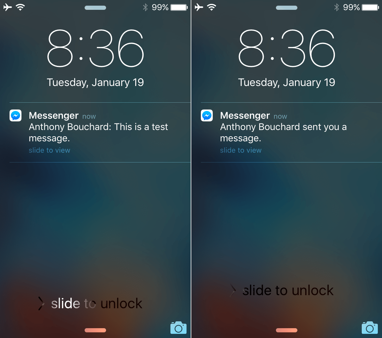 Hide Facebook Messenger Notification Previews From The Lock Screen For More Privacy