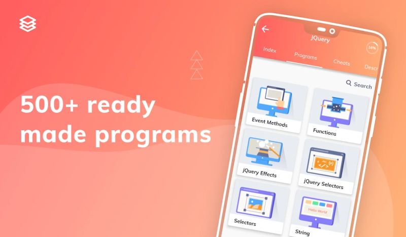 Jquery Tutorials Apk For Android Download - Best Vintage Illustrations in Retina